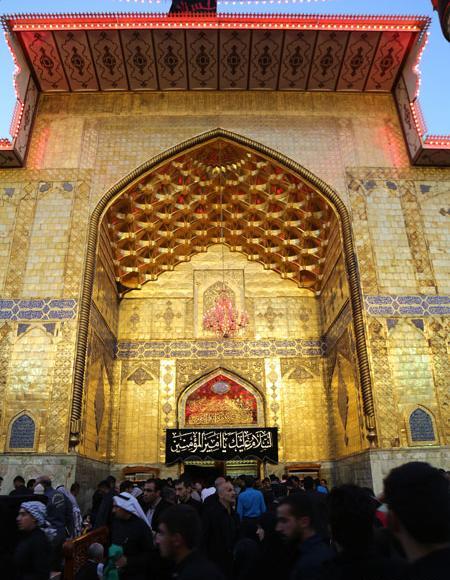 عکس ضریح امام علی برای استوری