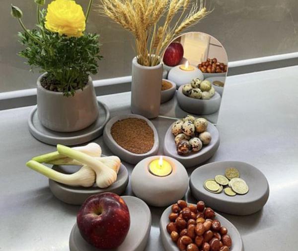 عکس تزیین سفره هفت سین ساده و شیک