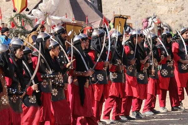 عکس جنگ امام حسین در روز عاشورا