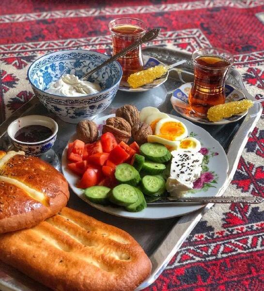 عکس صبحانه ایرانی سنتی