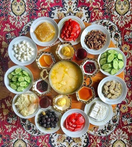 عکس صبحانه ایرانی سنتی