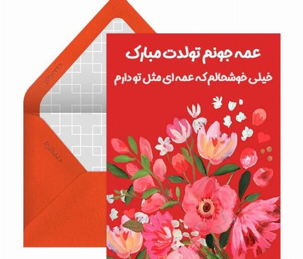 عکس تولدت مبارک عمه جونم