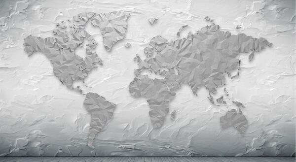 عکس نقشه سیاه ایران برای پروفایل