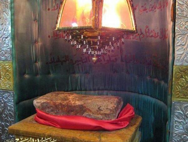 عکس امام حسین سرش