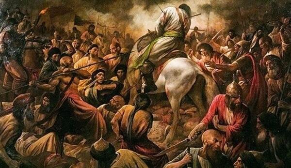 عکس امام حسین سرش
