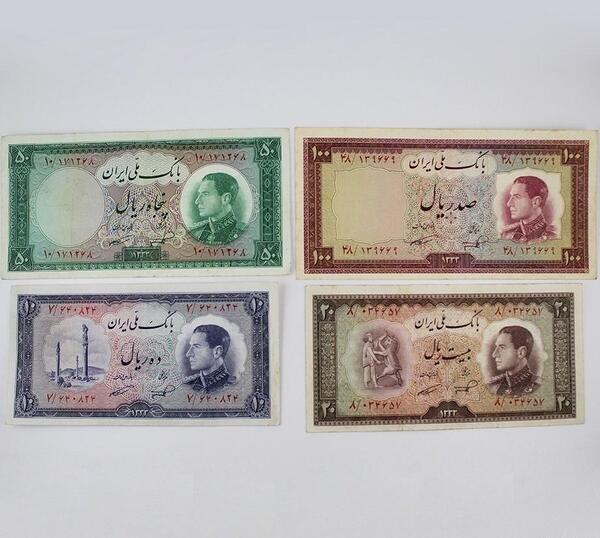 عکس پول های قدیمی ایران