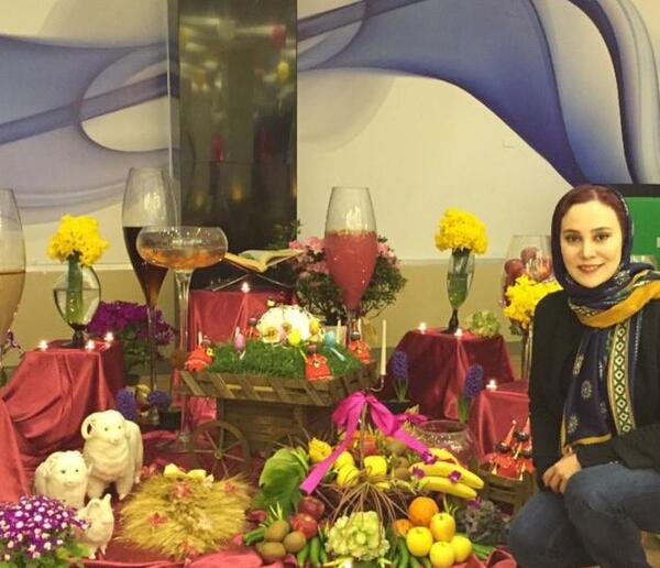 عکس سفره هفت سین بازیگران ایرانی