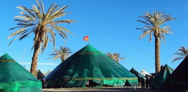 قدیمی ترین عکس خیمه گاه امام حسین