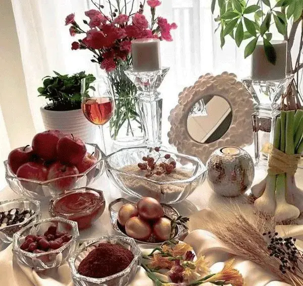 عکس از سفره هفت سین ۱۴۰۳