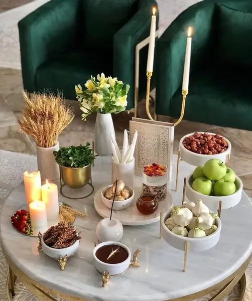 عکس از سفره هفت سین ۱۴۰۳