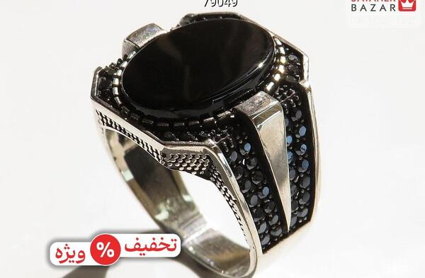 عکس انگشتر سیاه پسرانه