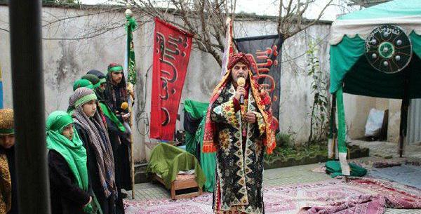 شمر عکس امام حسین و حضرت عباس