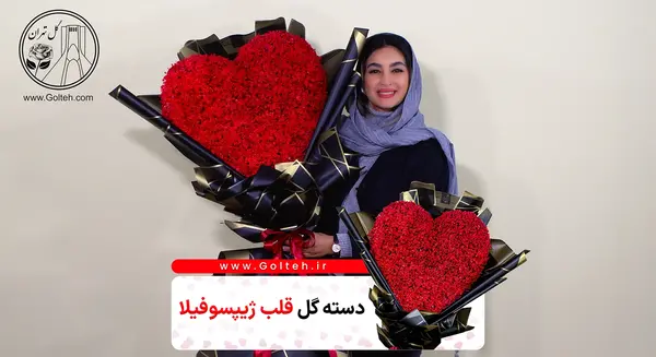 عکس گل قلبی زیبا