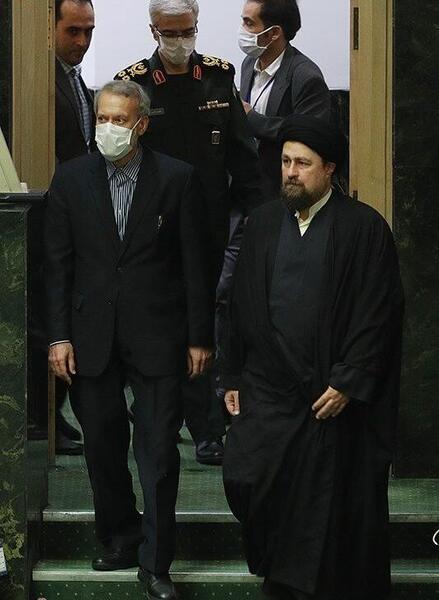 عکس سید علی خمینی نوه امام
