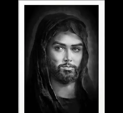 عکس از چهره امام حسین