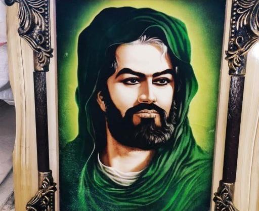 عکس از چهره امام حسین