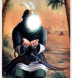 عکس از چهره امام حسین