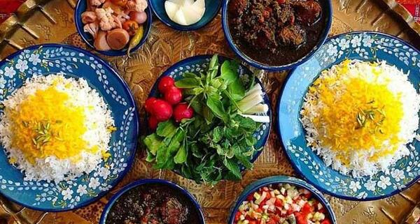 عکس غذای ایرانی با کیفیت