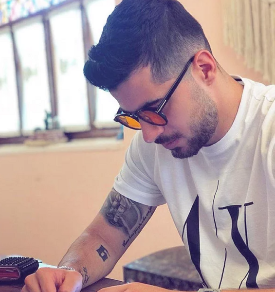 عکس تاتو سعید عزت اللهی