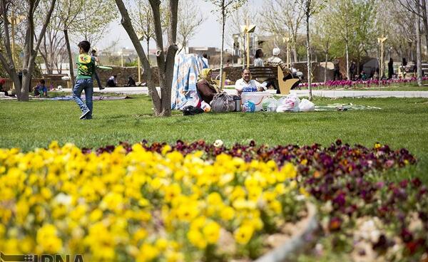 عکس از طبیعت بهاری شیراز