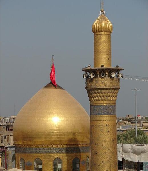 عکس گنبد امام حسین با کیفیت