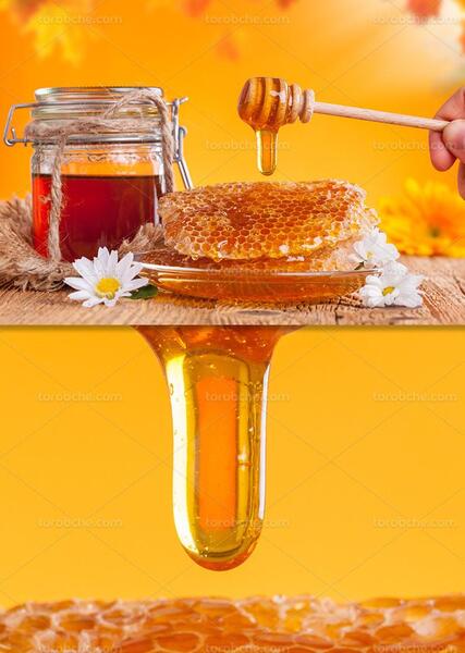 عکس عسل طبیعی اصل