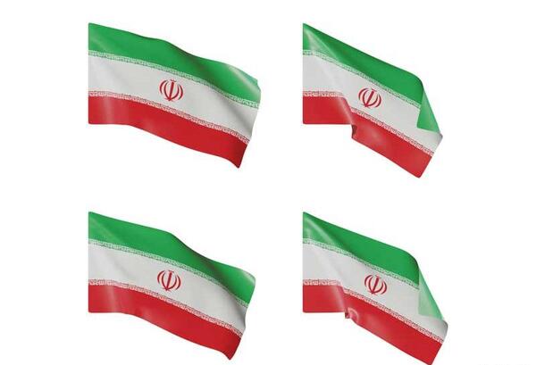 دانلود عکس الله وسط پرچم ایران