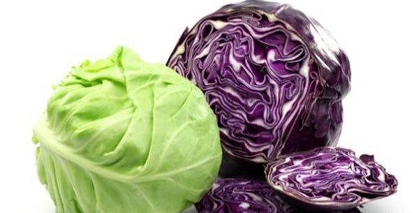 عکس گل کلم بنفش