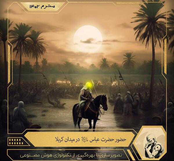 عکس امام حسین و ابوالفضل العباس