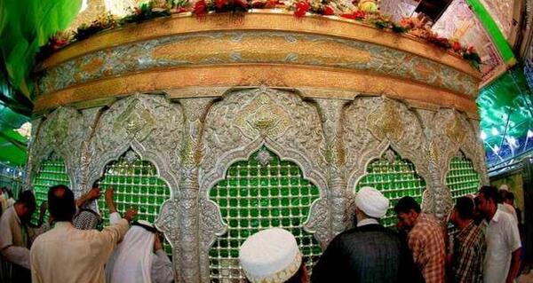 عکس چشم حرم امام حسین