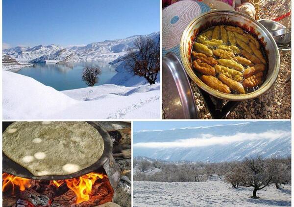 عکس طبیعت ایلام زمستان