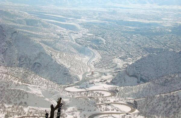 عکس طبیعت ایلام زمستان