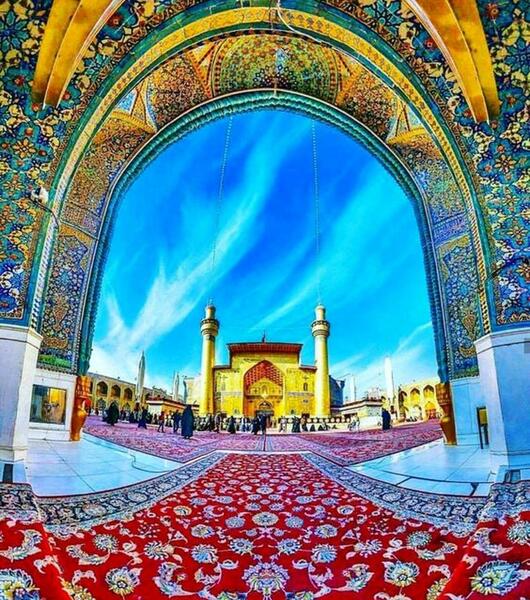 عکس زیبا از امام علی