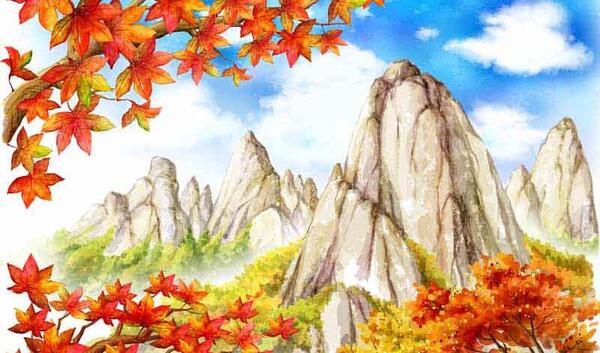 عکس نقاشی طبیعت پاک