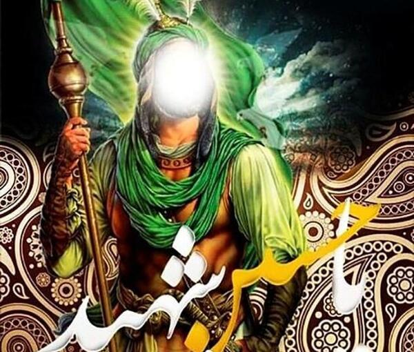 عکس امام حسین که شهید شده