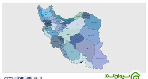 عکس نقشه ی جغرافیایی ایران