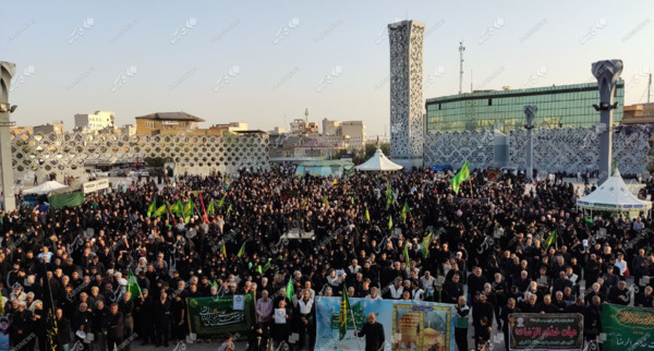 عکس امام حسین در تهران