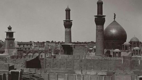 قدیمی ترین عکس حرم امام حسین ع