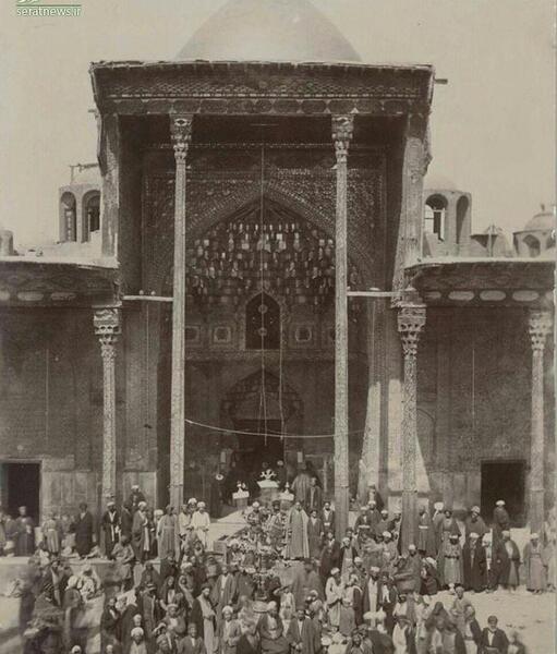 قدیمی ترین عکس حرم امام حسین ع