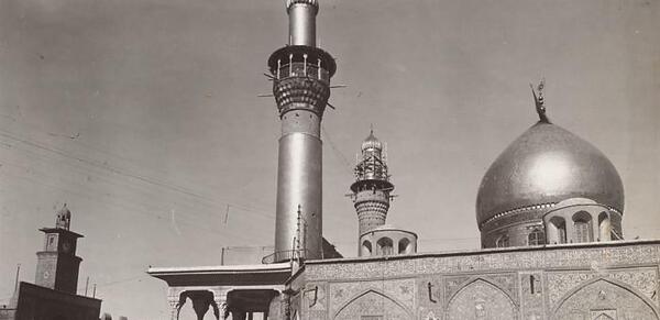 قدیمی ترین عکس حرم امام حسین ع