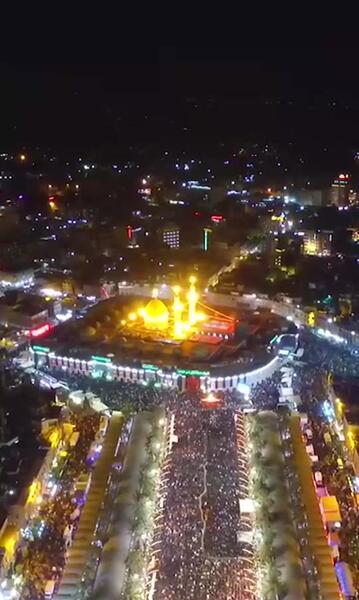 عکس حرم امام حسین جدید بین الحرمین