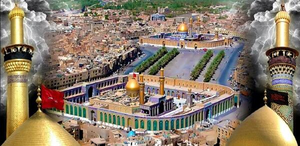 عکس حرم امام حسین جدید بین الحرمین