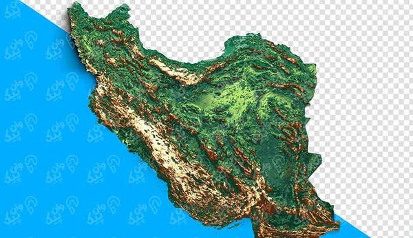 عکس سه بعدی از ایران