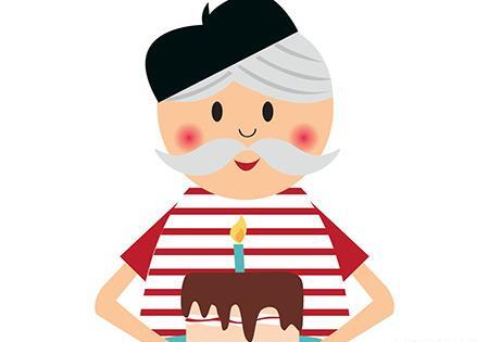 عکس پدر بزرگ عزیزم تولدت مبارک