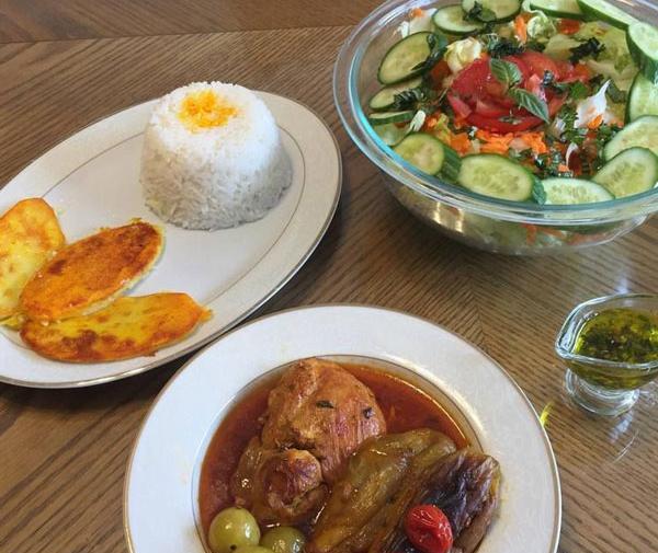 عکس سفره شام ایرانی