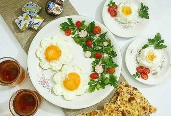 عکس سفره صبحانه ایرانی