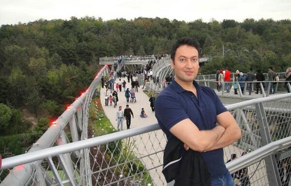 عکس از پل طبیعت تهران