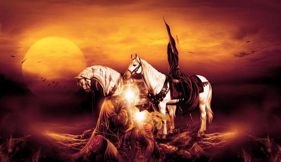 عکس امام حسین بدون چهره