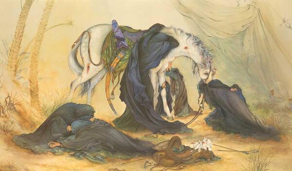 عکس امام حسین بدون چهره