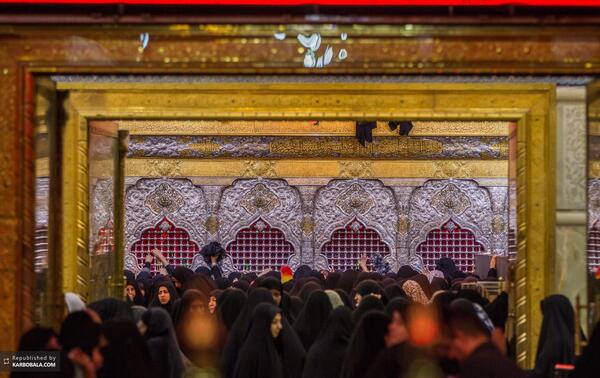 عکس گنبد امام حسین کیفیت بالا